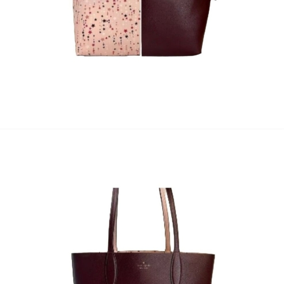 Kate Spade Pink and Red Speckled Tote - Picture 2 of 2